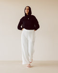 Off white Straight leg pants - PAVO Egypt