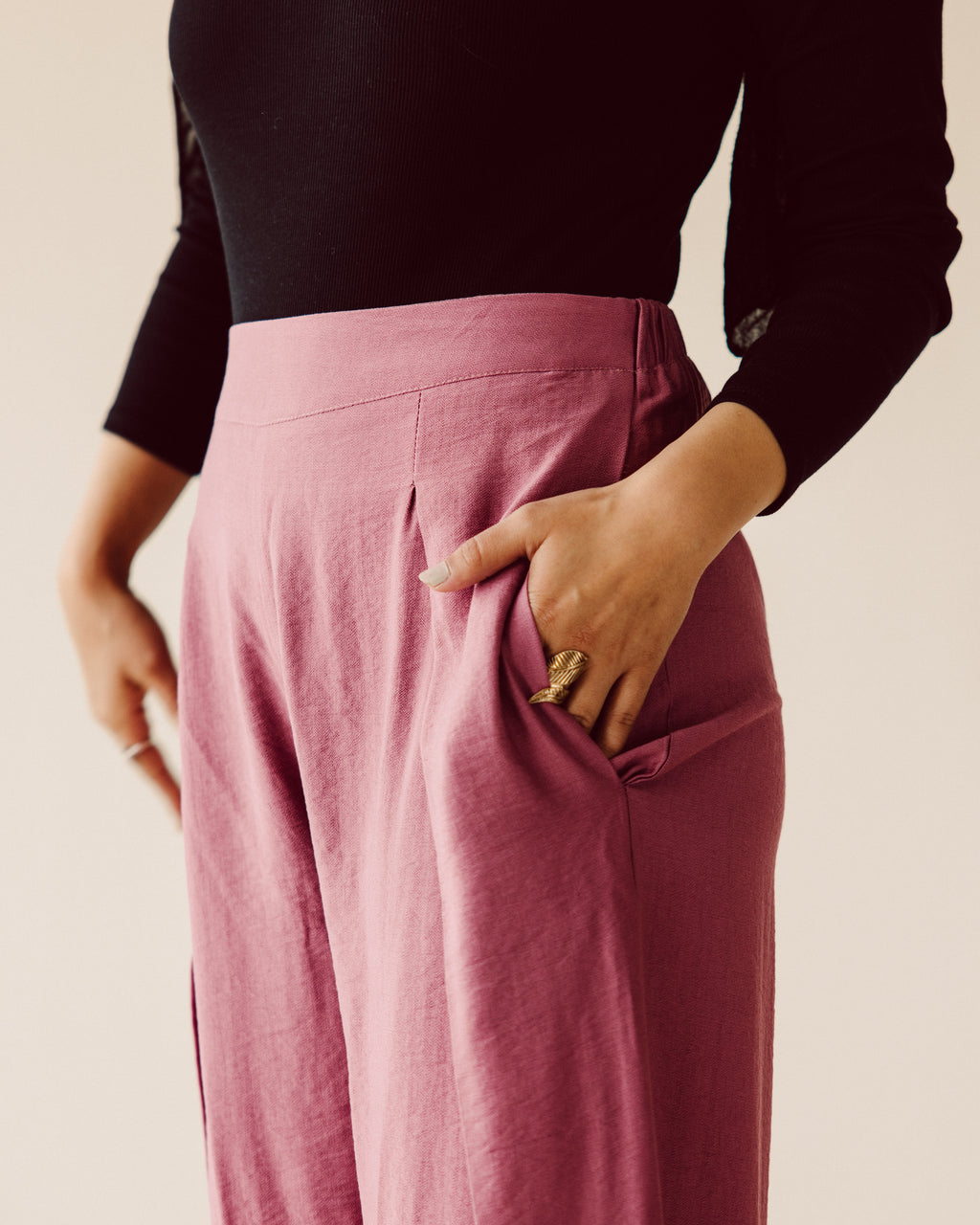 Cashmier wide leg pants - PAVO Egypt