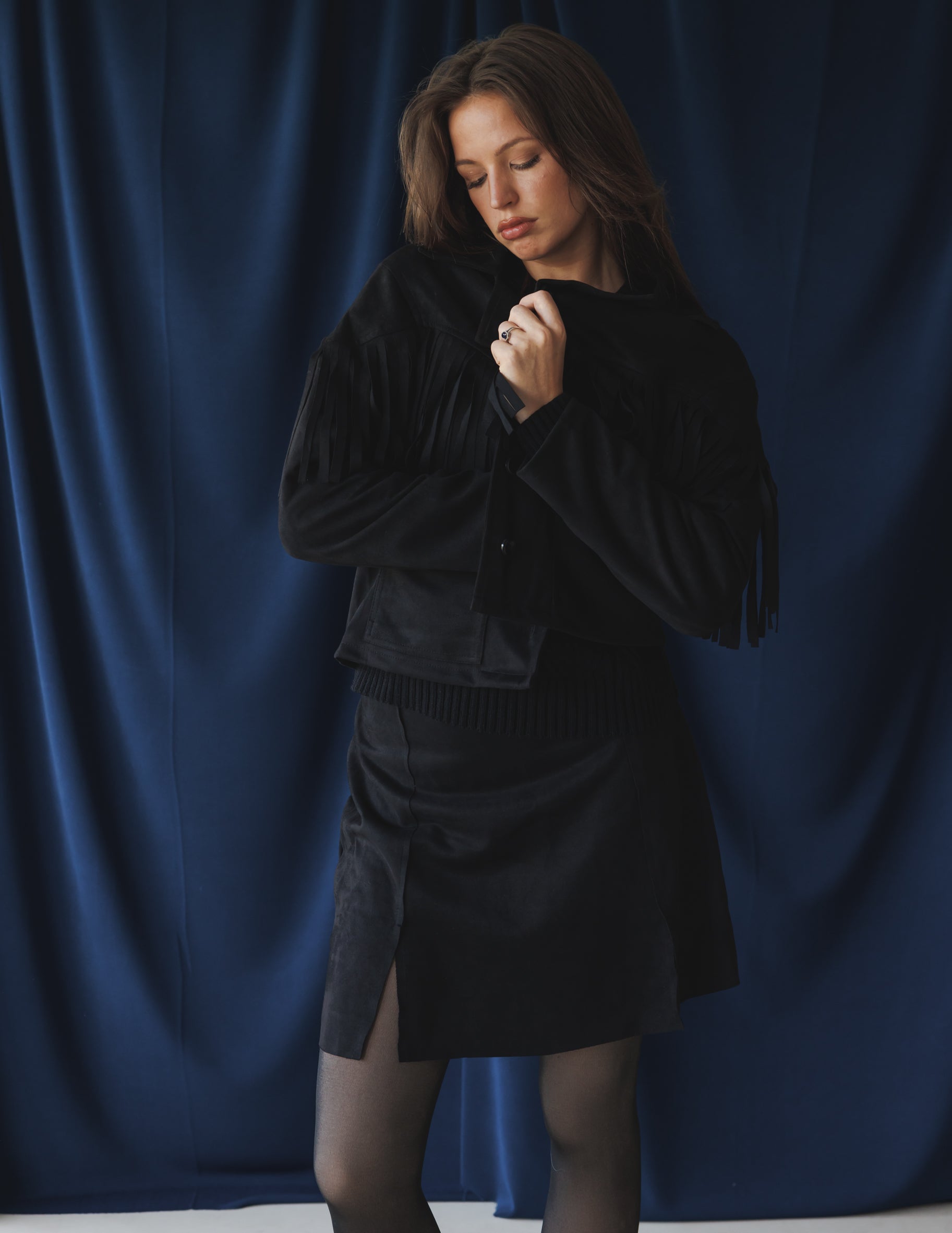Black Verona Skirt