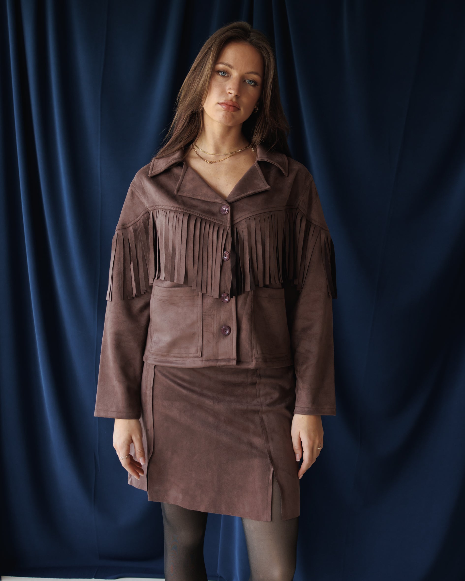 Mocha Verona Skirt