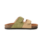 Slippers Beige x Olive - PAVO Egypt