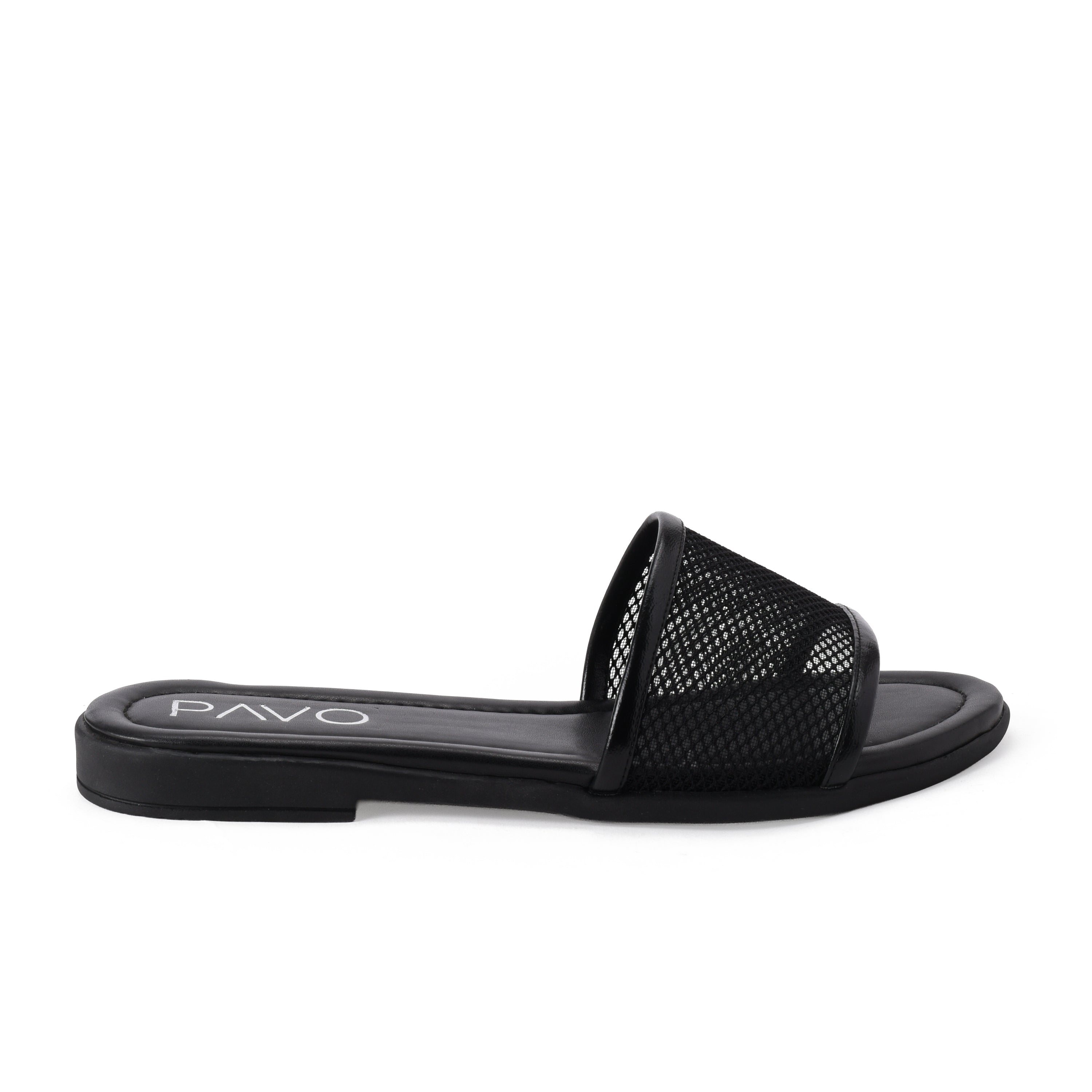 Black Olivia Slipper - PAVO Egypt