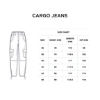 Dark Blue Cargo jeans - PAVO Egypt