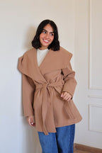 Camel Basic coat - PAVO Egypt