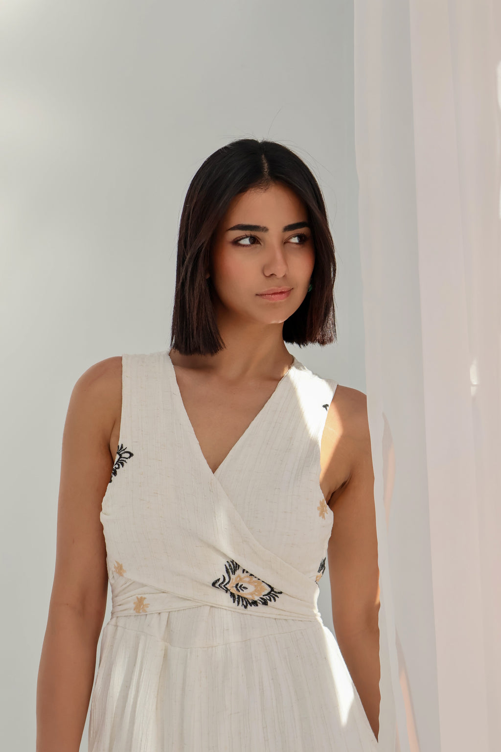 Off white Boho Dress - PAVO Egypt