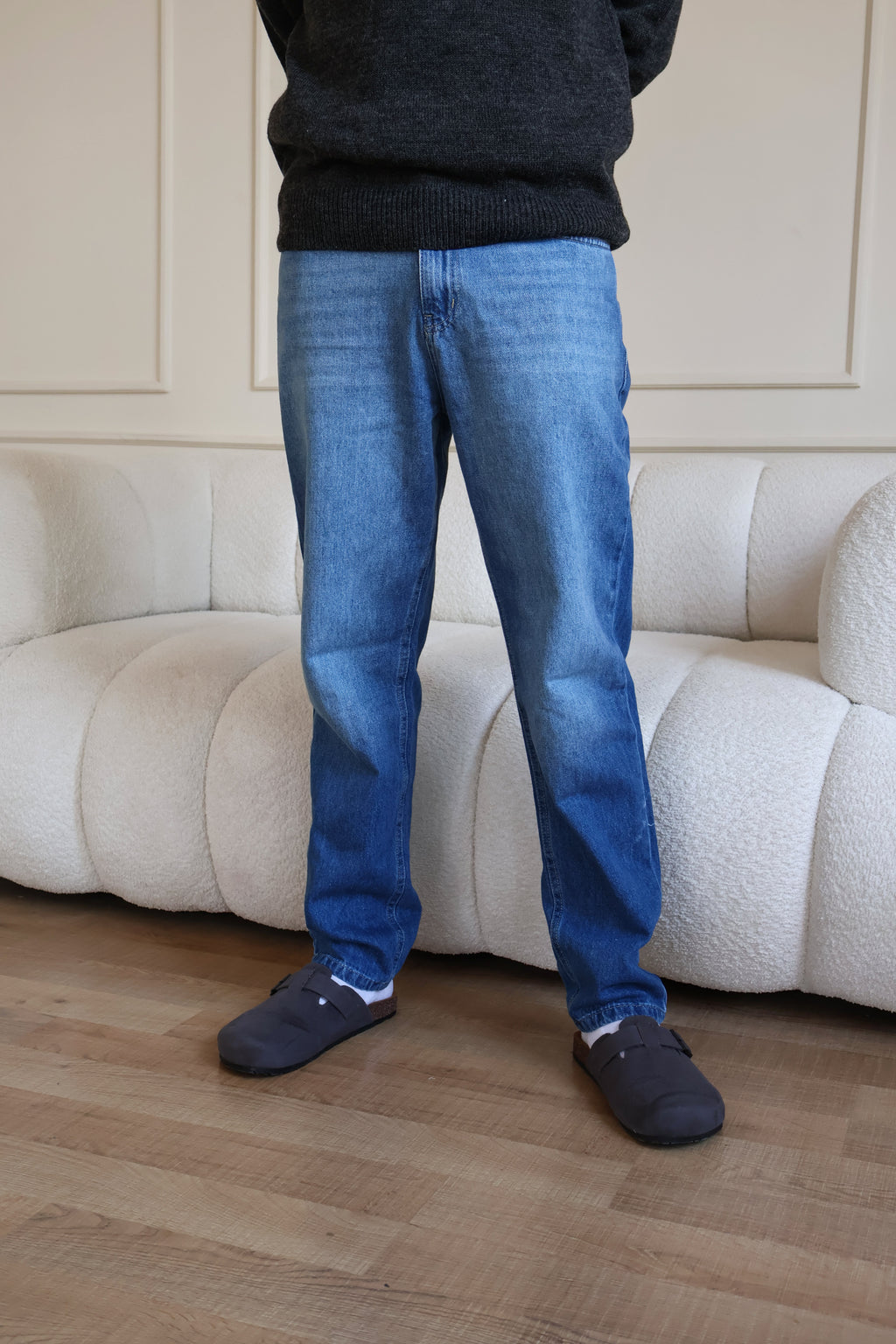 Blue Slim fit Men jeans - PAVO Egypt