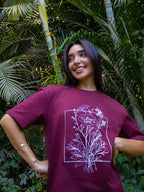 Burgundy Sam T-shirt - PAVO Egypt