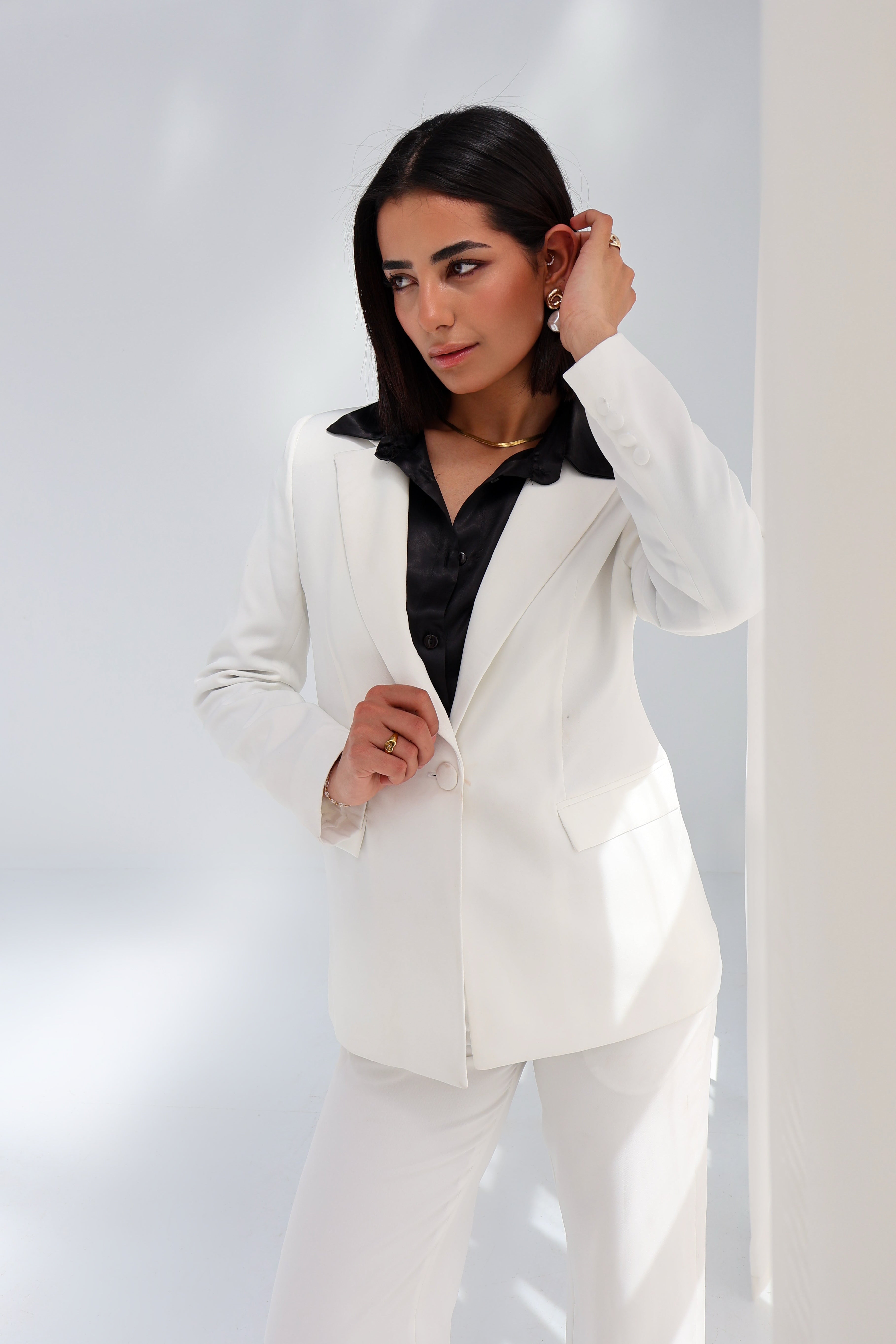 White Blazer - PAVO Egypt