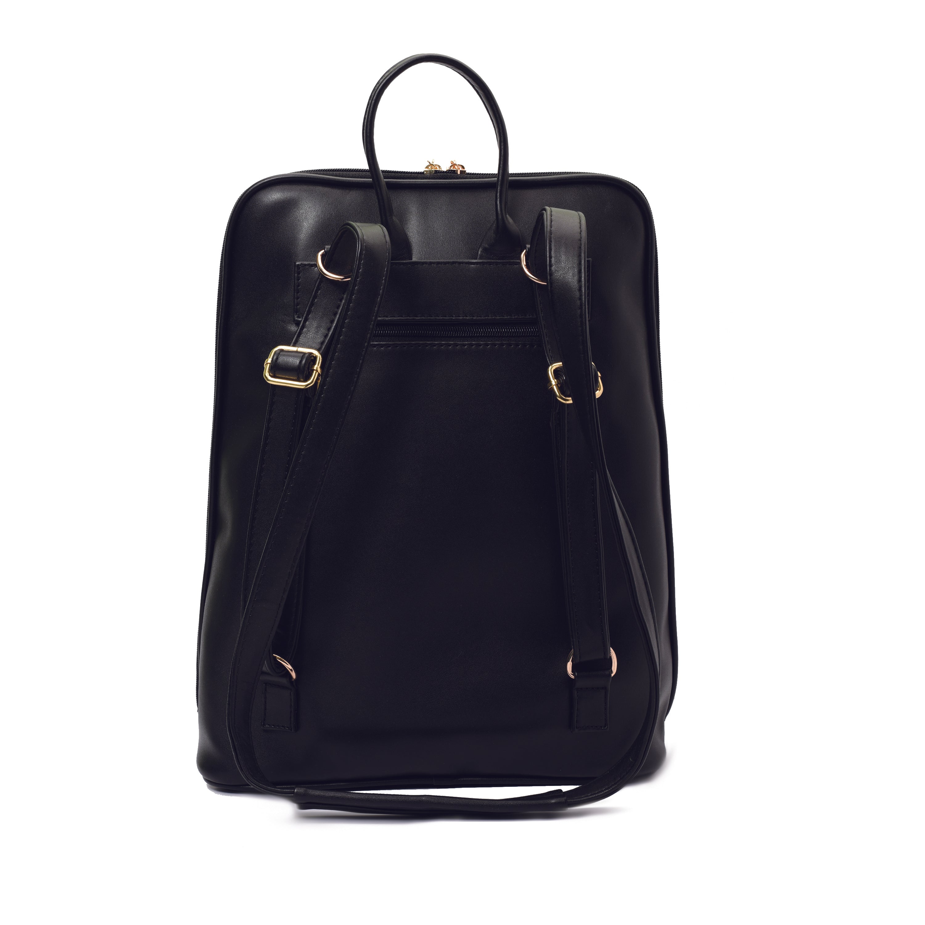 Laptop Black with Black embroideries fabric Backpack/Cross pavoegypt