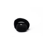 Slipper Fur Black pavoegypt