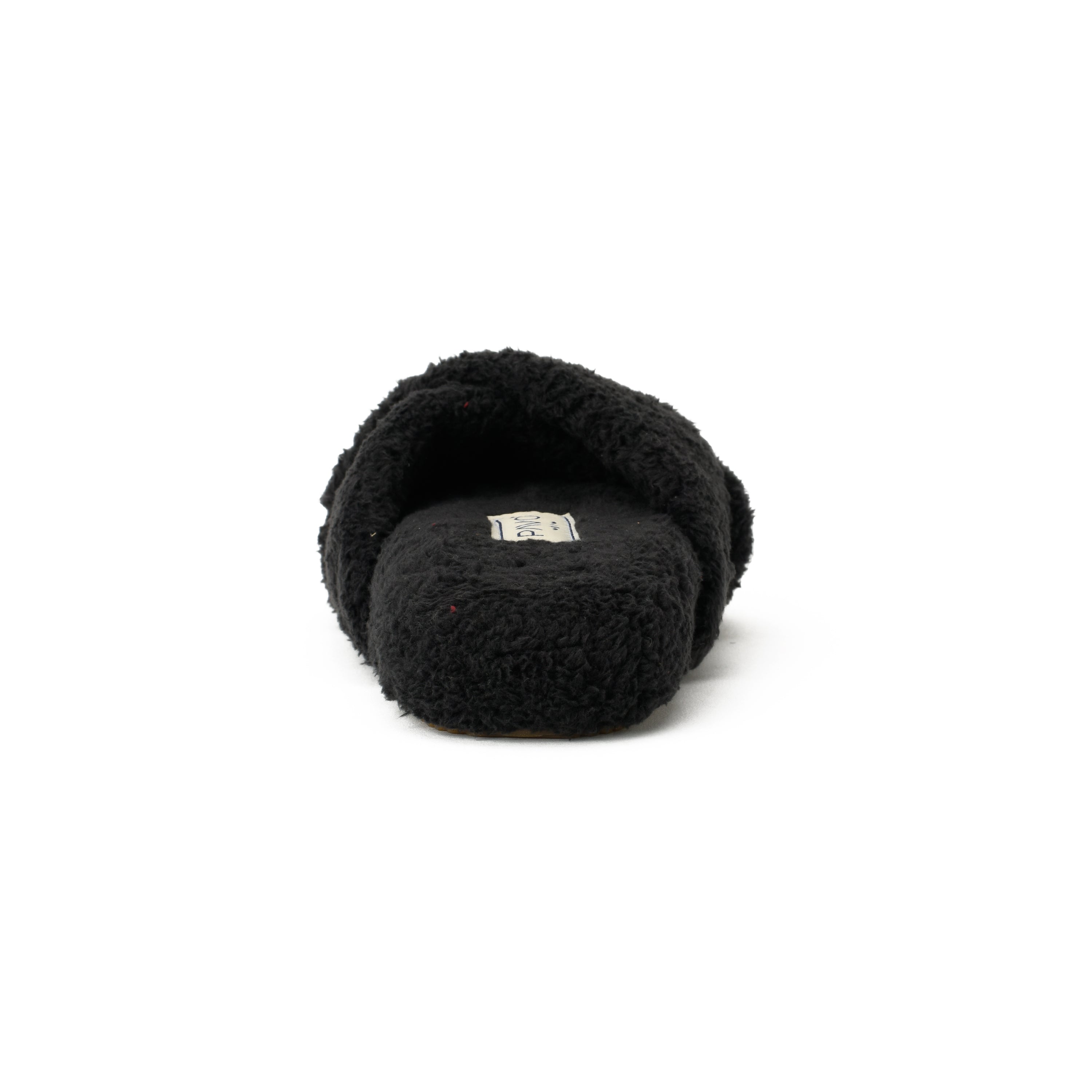 Slipper Fur Cross Black - PAVO Egypt