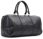 Duffle Bag Leather Black pavoegypt
