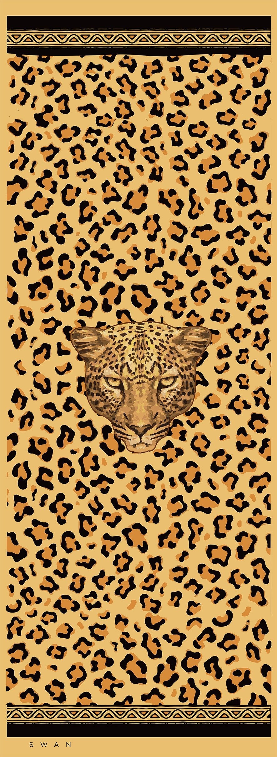 Scarf African Leopard BySwan